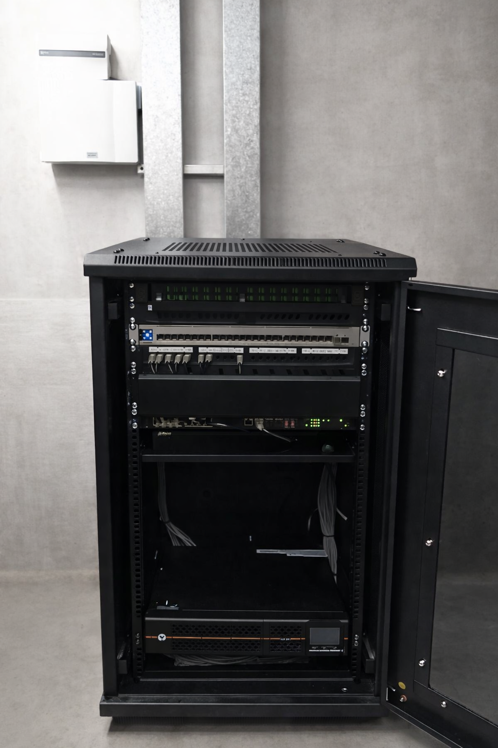 Systemvesta rack installation
